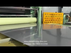 Giảm chi phí Tăng sản xuất, cắt kim loại hoàn toàn tự động, một nút khởi động, phẳng 0,3mm