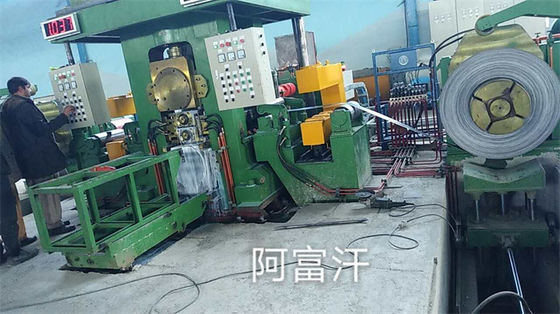 150-480m / phút Bốn con lăn Bốn máy cán cao 4 Hi cho dải kim loại