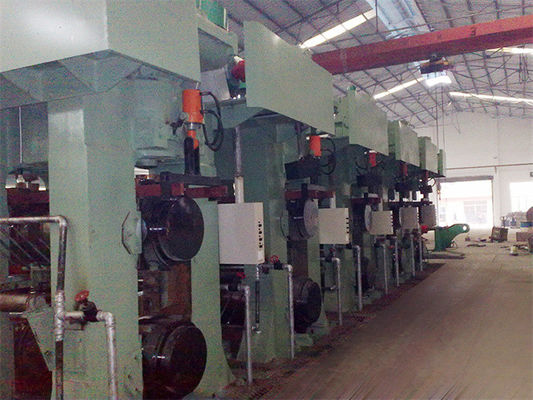 Dây chuyền cán nguội bằng thép carbon có chiều rộng 450mm Máy cán song song có thể đảo ngược