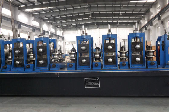 Đường may hàn thẳng Thép mạ kẽm Dây chuyền nghiền ống thép đen HG 60