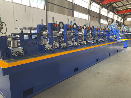 Đường may hàn thẳng Thép mạ kẽm Dây chuyền nghiền ống thép đen HG 60