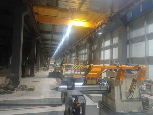 3x1600 200mpm Đường rạch chính xác Máy rạch cuộn thép tốc độ siêu cao