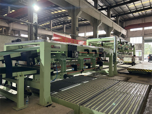 Đặt đắp hai lần cắt cắt ngang 80m/min SUS CR GI GP Galvalume