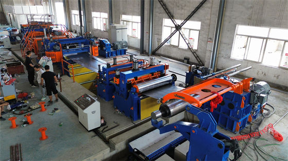 150mpm Máy cắt đường dài dây cắt kim loại dây chuyền tự động 0.3-3 X 1600