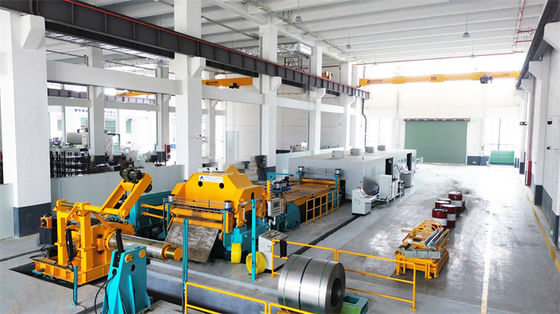 Uncoiling leveling Laser Cutting Blanking Line For High Tensile Steel Stainless Steel Aluminum Sheets (Đường cắt bằng laser để mở cuộn các tấm nhôm bằng thép không gỉ)